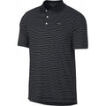Nike SB Dri-Fit Polo Shirt - Black/White Stripe