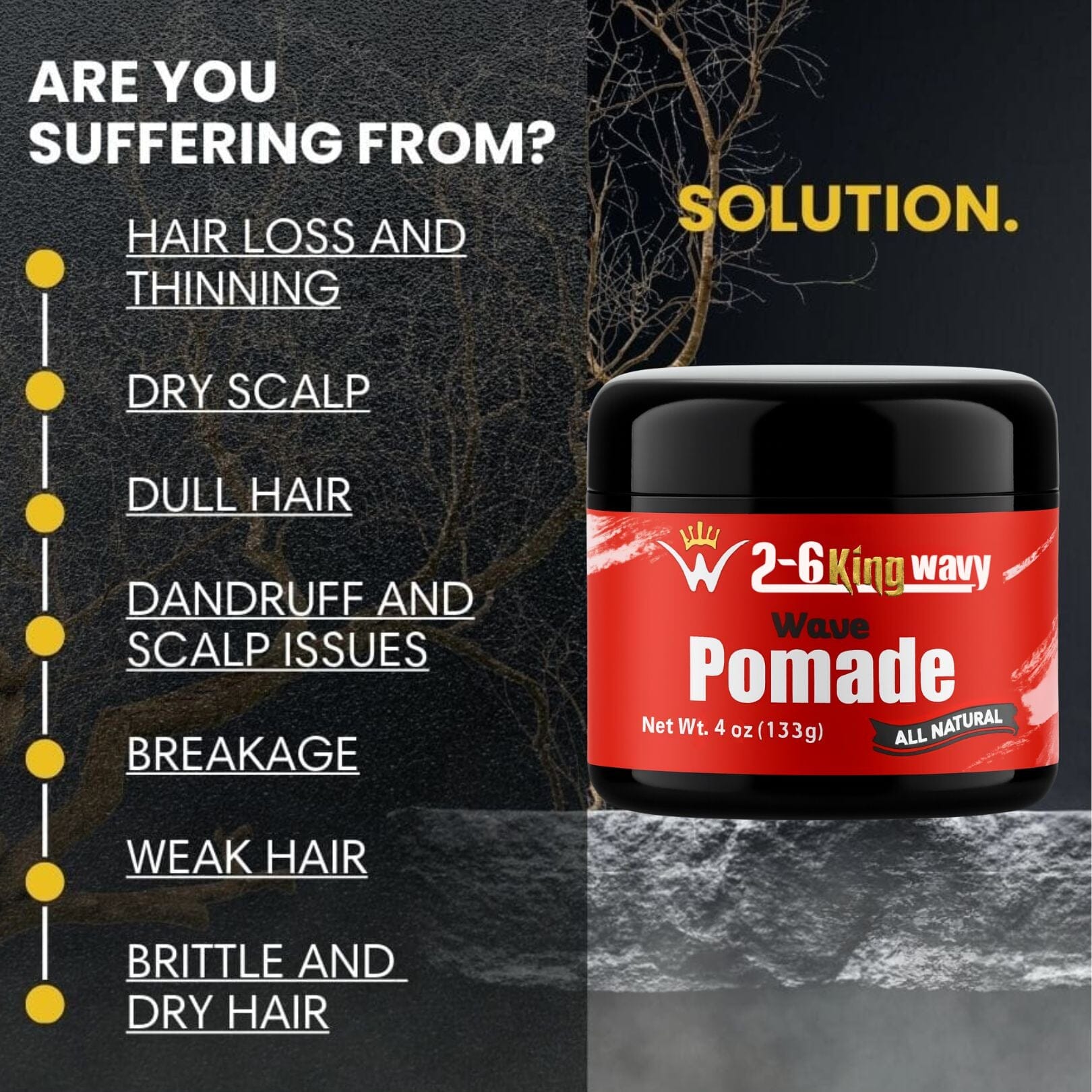 Pomade 4oz Premium Quality - PhishStones Products
