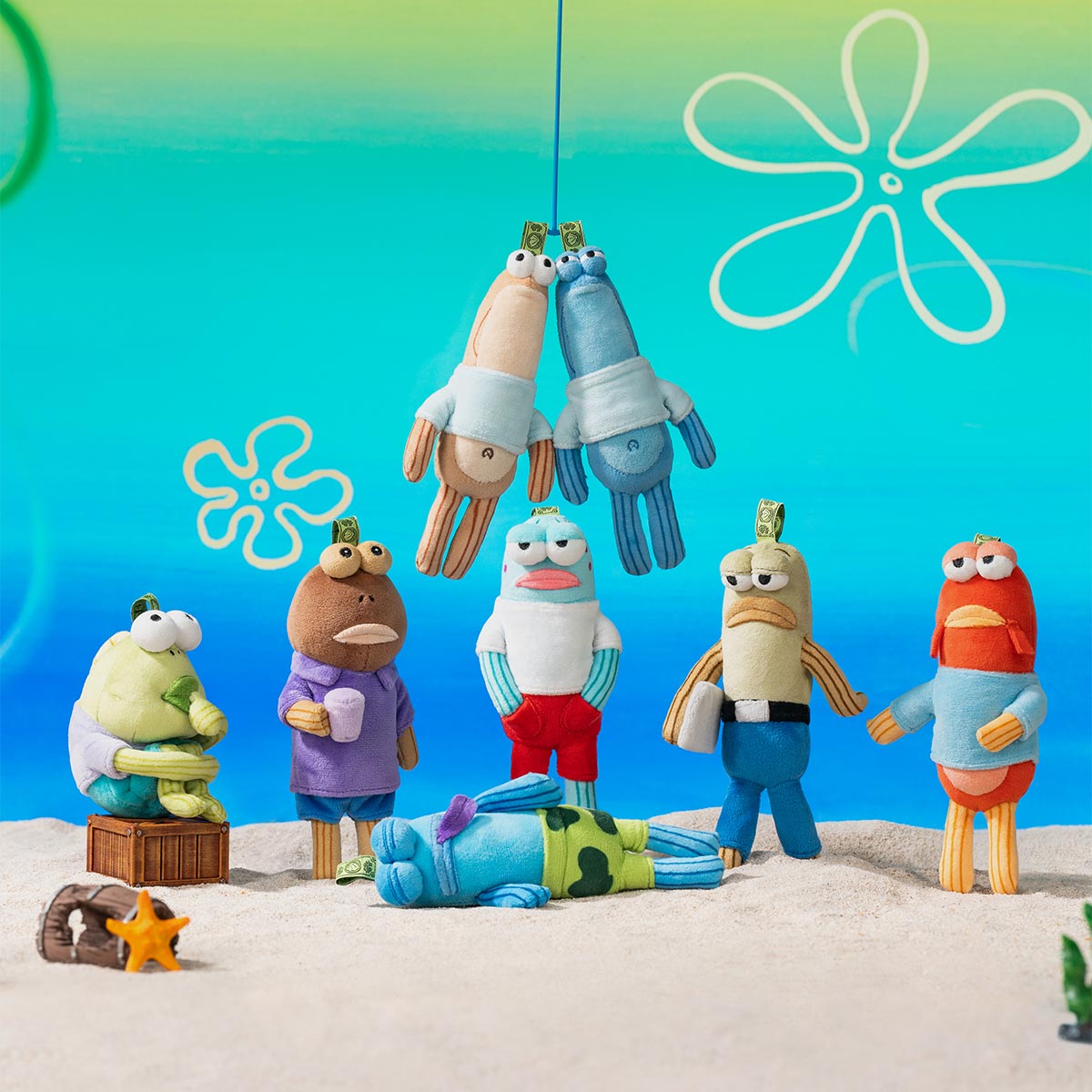 [Pop Mart] Bikini Bottom Buddies Whimsical Plush **BLIND BOX**