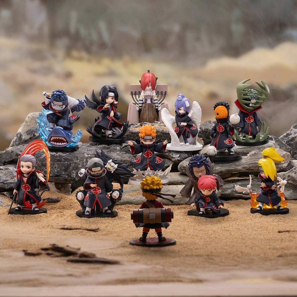 POP MART Naruto Shippuden Battle Against Akatsuki Series Blind Box Figure
