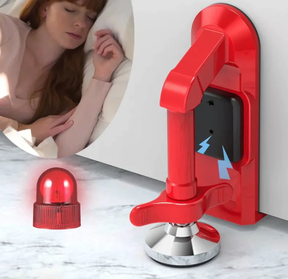 Portable Door Lock with Alarm for Travel and Security - PhishStones Products