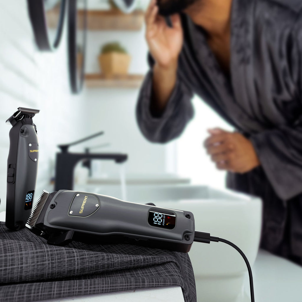 The Black Shield Clipper and Trimmer Set - HC236TX