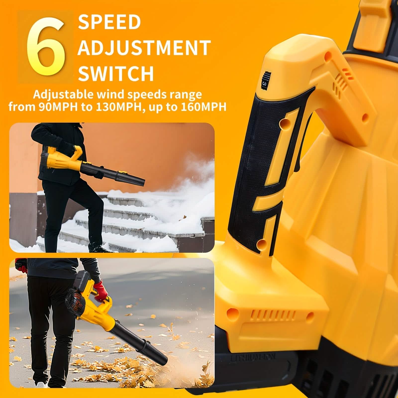 Powerful Cordless Leaf Blower - PhishStones Products