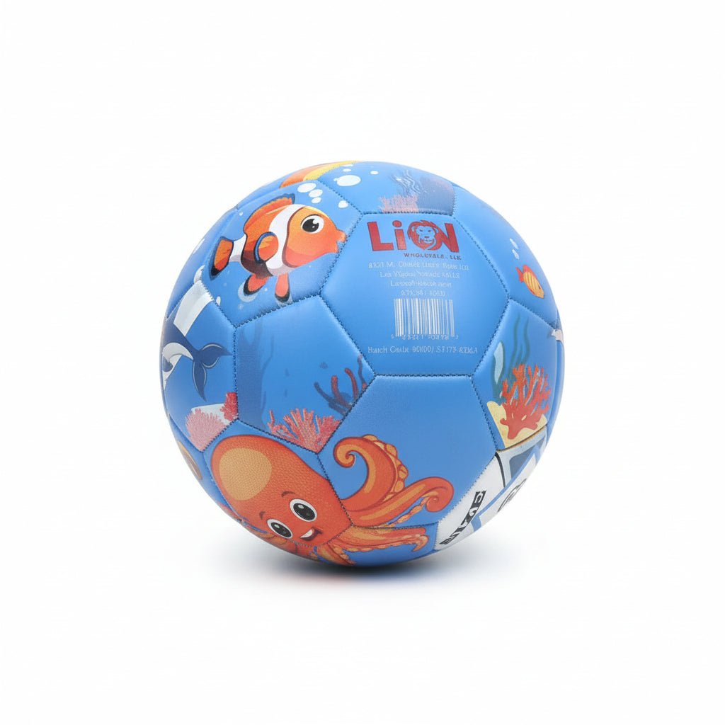 Size 3 Ocean Themed Classic Match Grade Soccer Ball