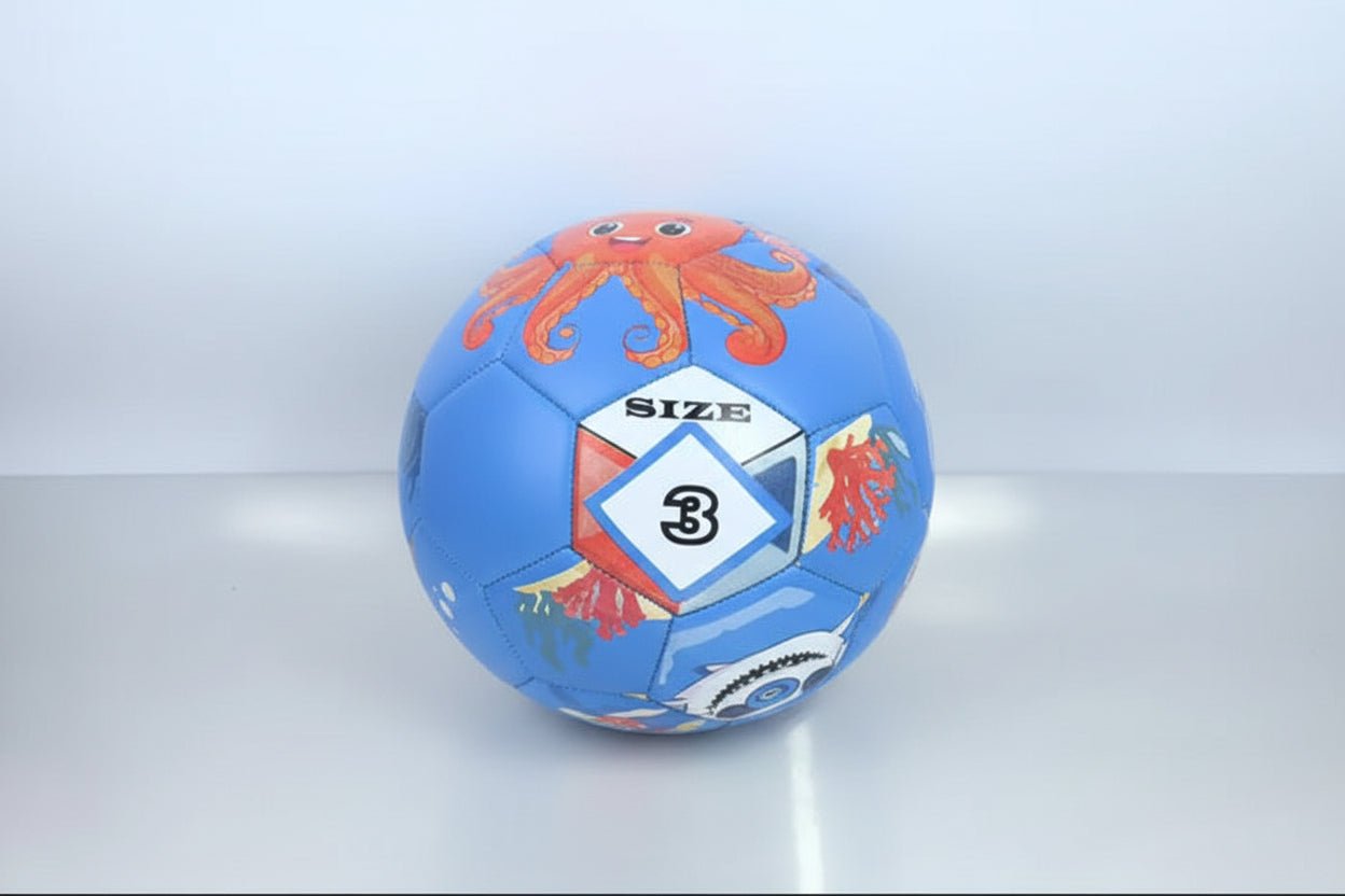 Size 3 Ocean Themed Classic Match Grade Soccer Ball