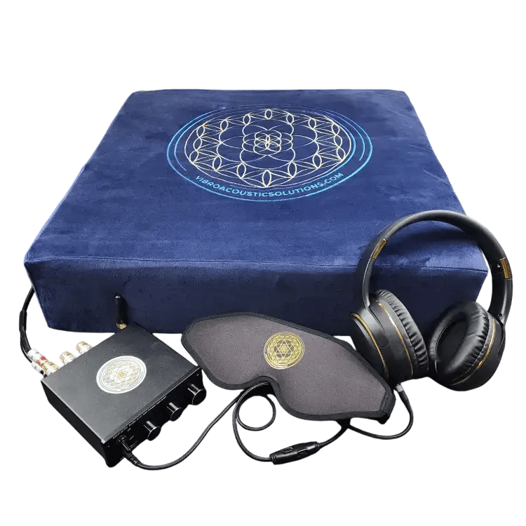 Premium Vibroacoustic Therapy Meditation Cushion Bundle - PhishStones Products