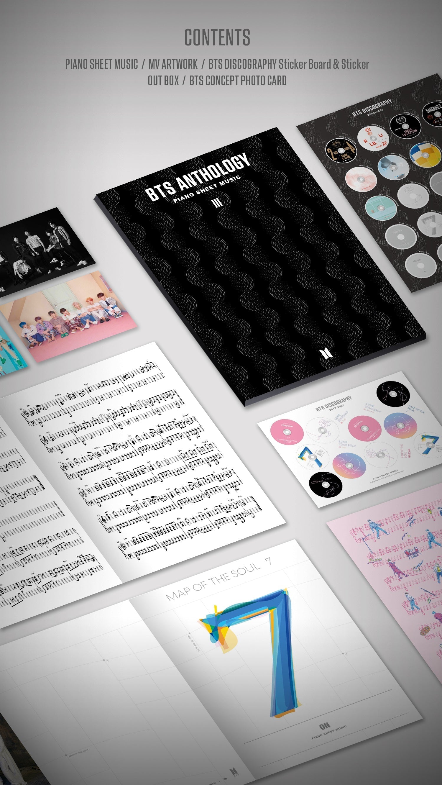 BTS Piano Sheet Music - Anthology 3-4