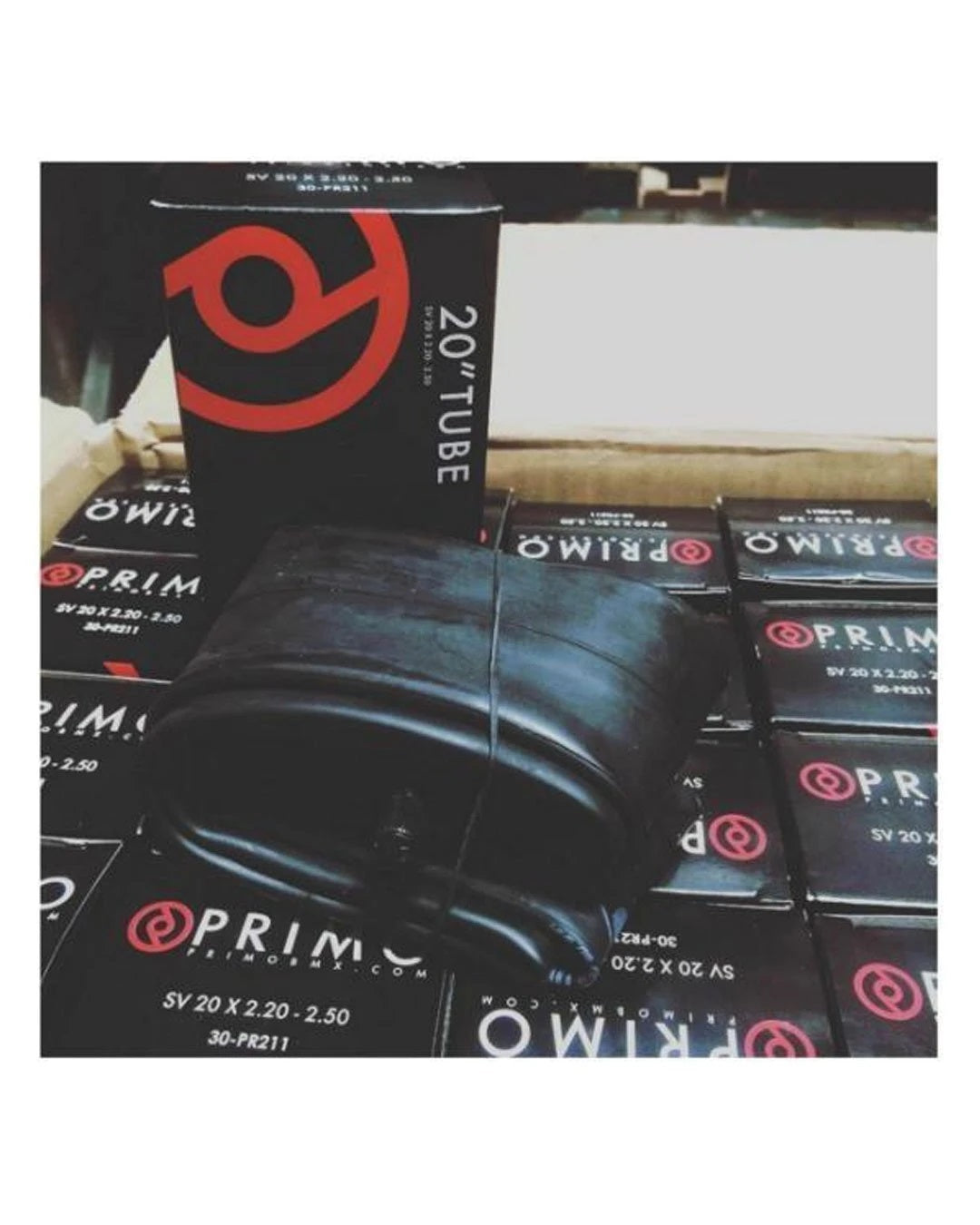 Primo BMX Inner Tube 18X1.50/1.75 SV - Black