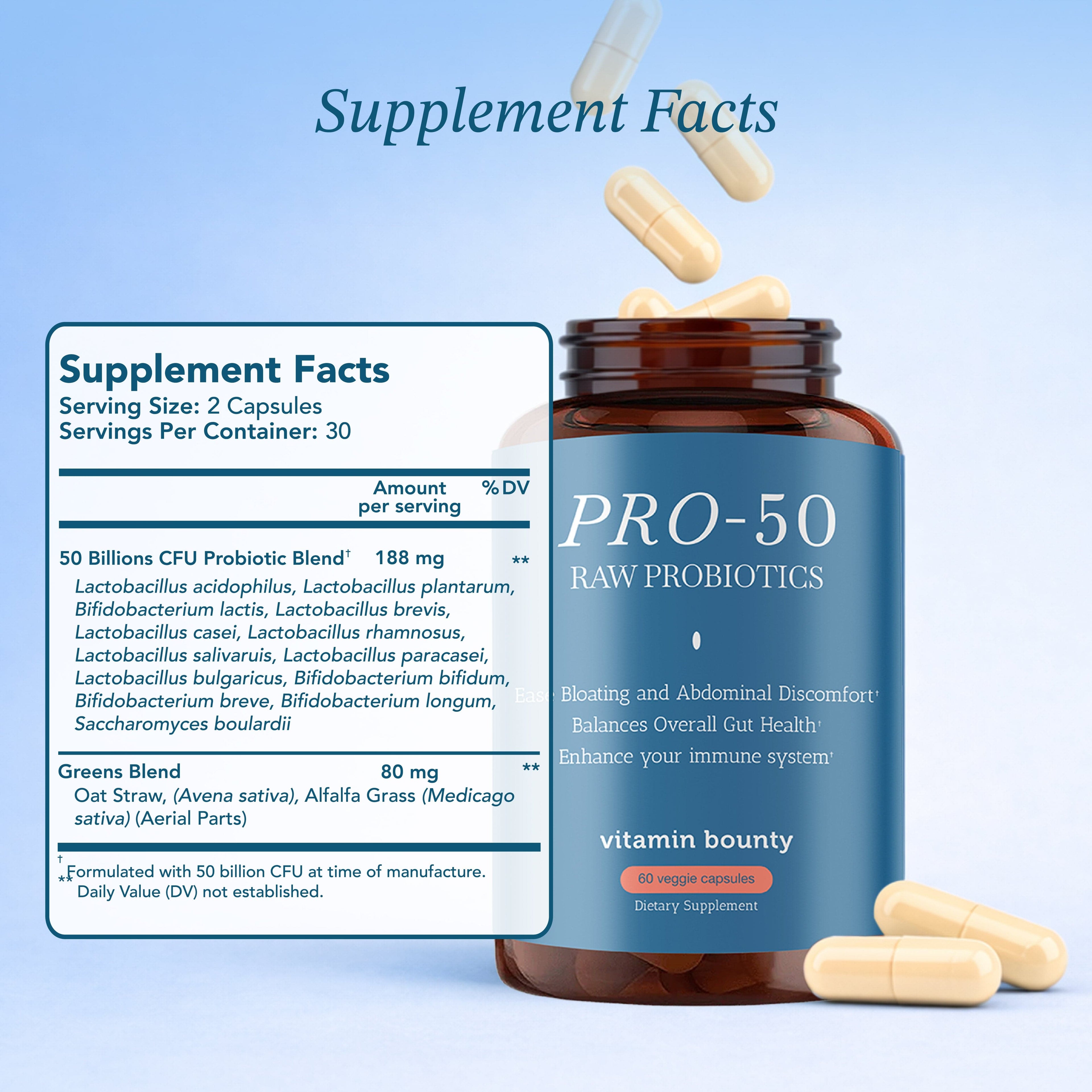 Pro - 50 Probiotic - PhishStones Products