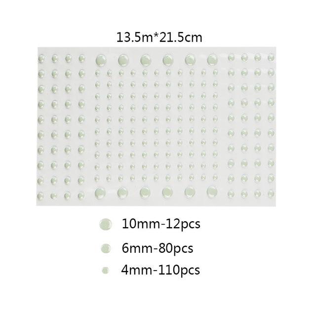 Luminous 3D Stars Wall Stickers