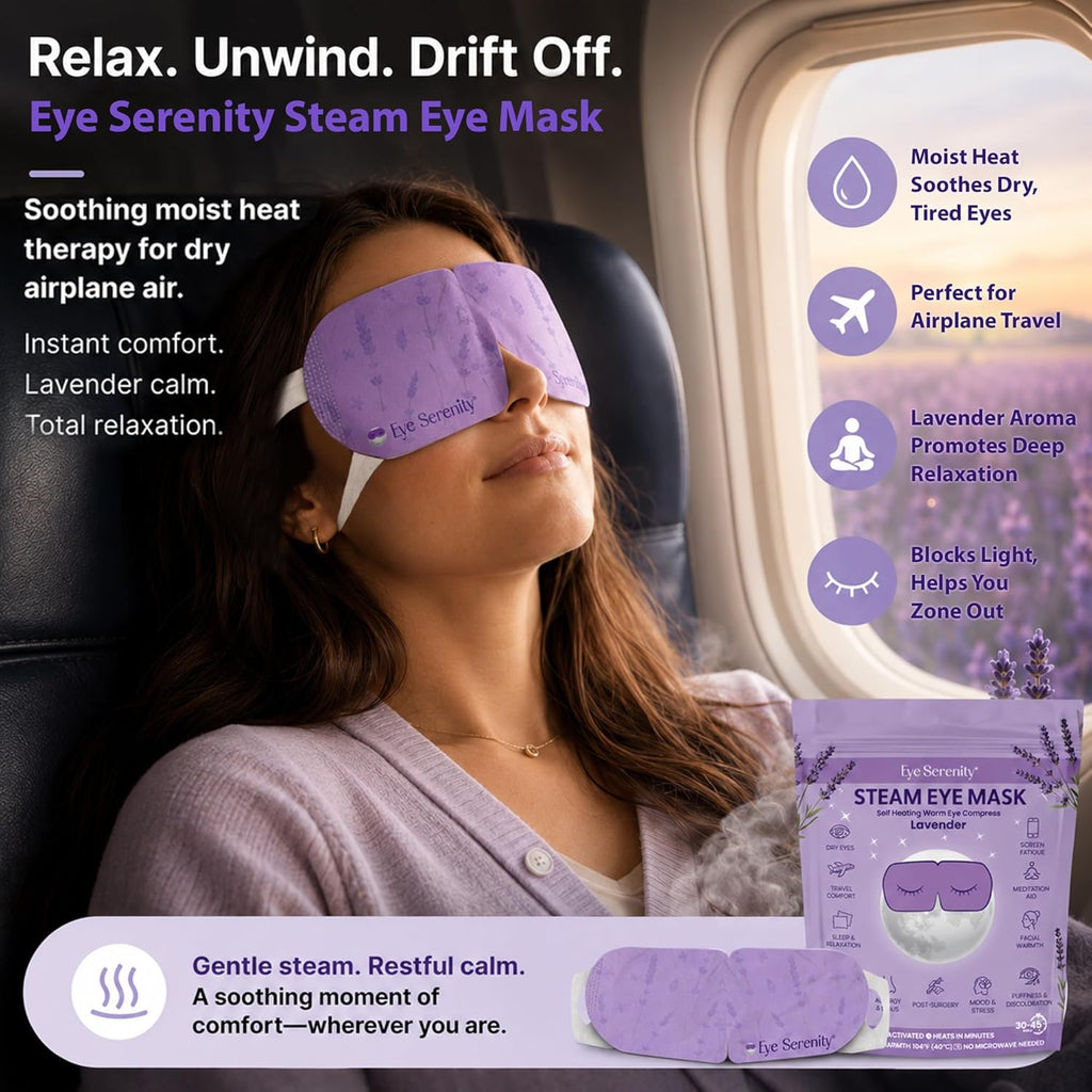 Eye Serenity Steam Eye Mask - LAVENDER