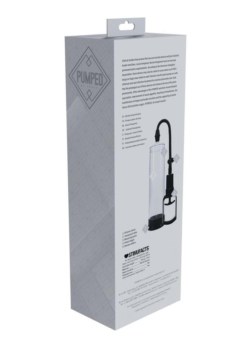 Pumped Basic Pump 2 Water Resistant Silicone Penis Pump - PhishStones Products