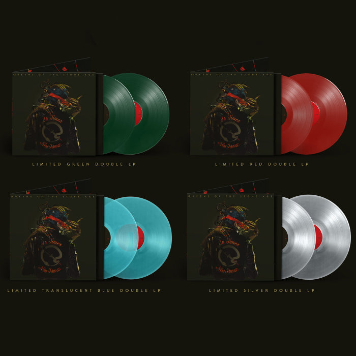 Queens Of The Stone Age - In Times New Roman... Silver Color 2xLP Vinyl LP Record