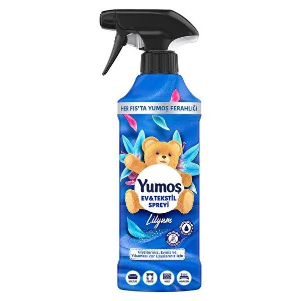 Yumo_ Lilyum Home and Textile Spray | Refreshing Lily Scent Fabric Refresher & Odor Eliminator for Upholstery, Carpets, & More - Alcohol Free