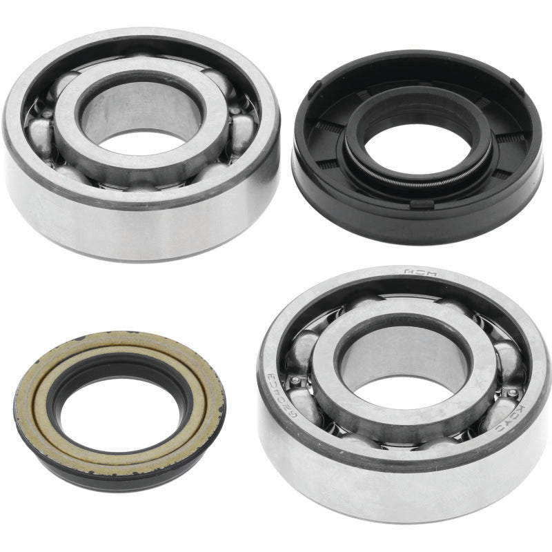 QuadBoss, QuadBoss 04-07 Polaris Predator 50 Crankshaft Bearing & Seal Kit – Precision PowerSports Replacement for 2001-2006 Models