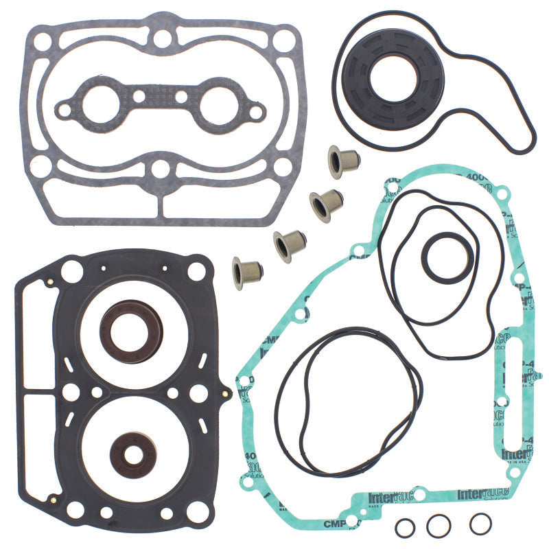 QuadBoss, QuadBoss 05-09 Polaris Ranger 700 4x4 Complete Gasket Set with Oil Seals - Part 564733