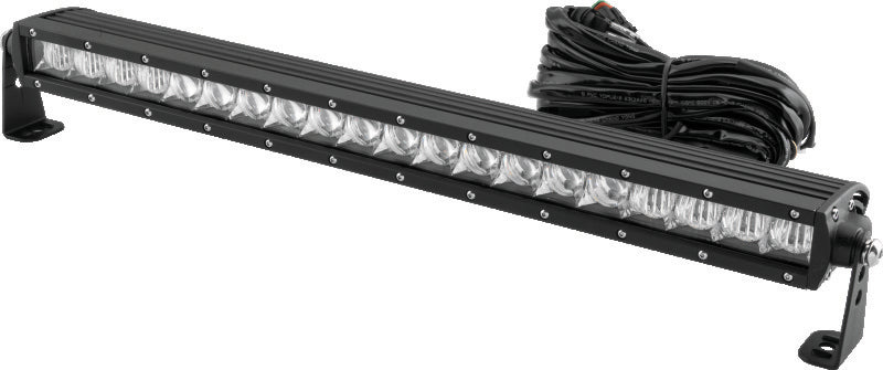 QuadBoss, QuadBoss Single Row LED Light Bar 21.5 inches - Powerful Off-Road Lighting for Powersports Vehicles