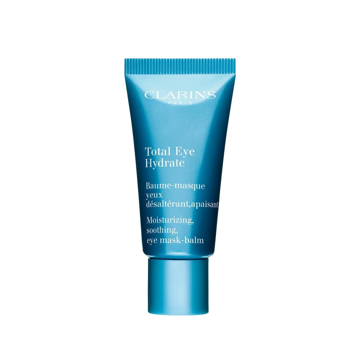 Clarins Total Eye Hydrate Moisturizing Eye Cream (20ml) - Reduce Fine Lines & Refresh Tired Eyes | Best Hydrating Eye Care