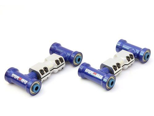 Megan Racing Front Adjustable Upper Control Arms 2 Piece Set for 1990-1996 Nissan 300ZX R32 GTR Blue MRS-NS-0220