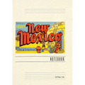 Vintage Lined Notebook Greetings from Abiquiu, New Mexico - Paperback