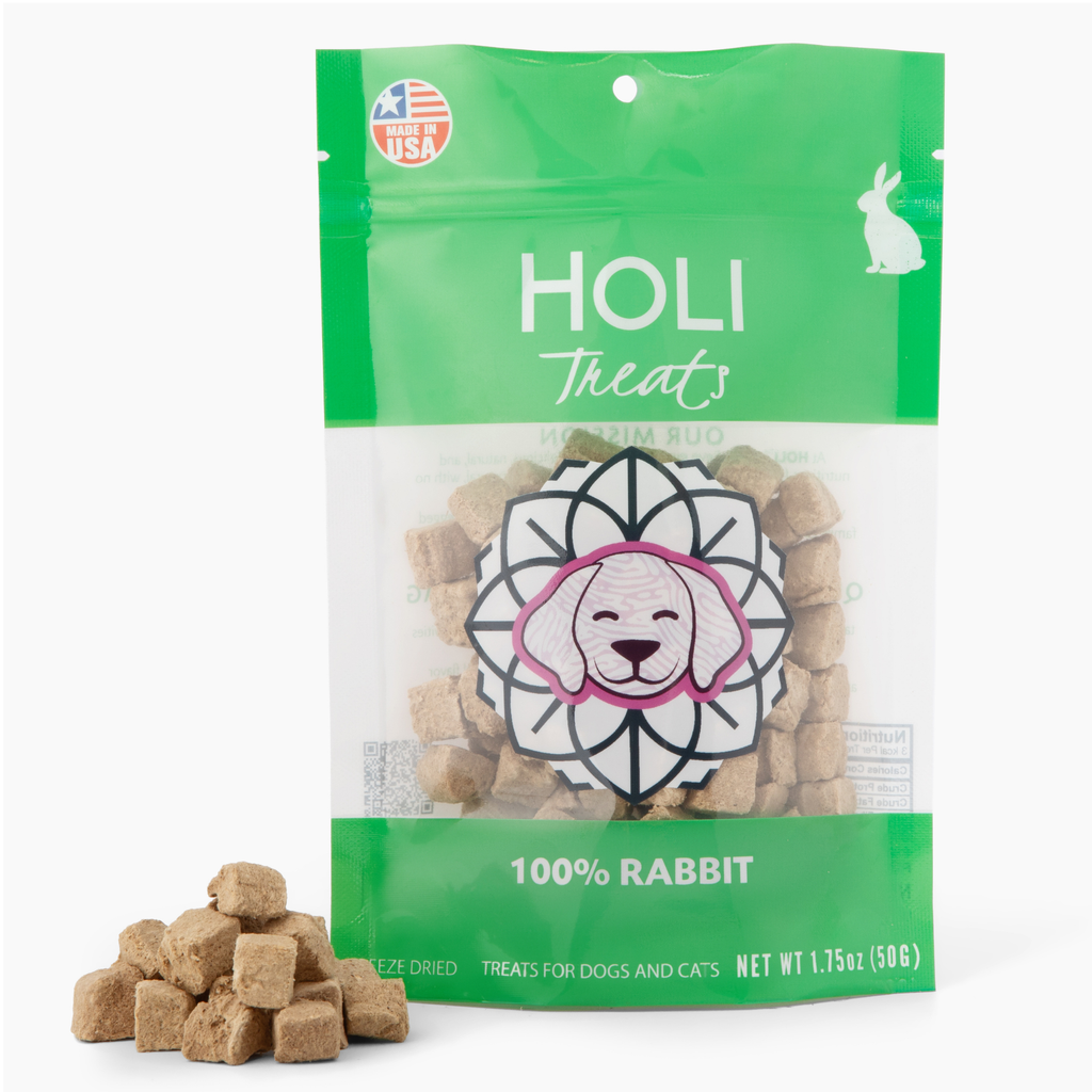 Rabbit Dog Treats - Freeze-Dried - Single Ingredient