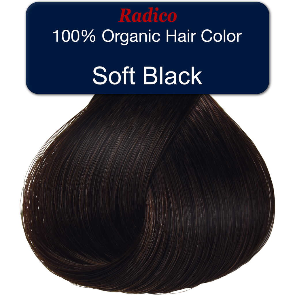 Men's Soft Black - Organic Facial Hair Coloring