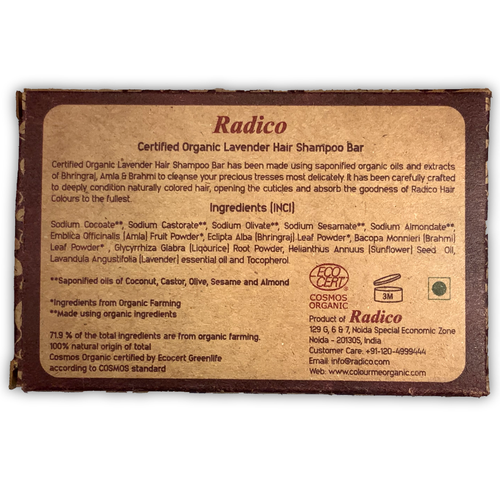 Ayurvedic Shampoo Bar - Certified Organic