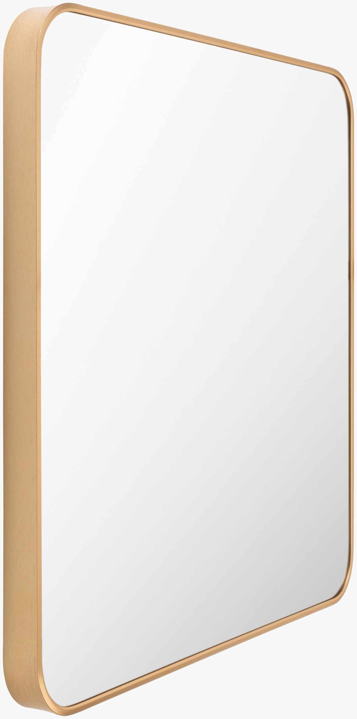Ockenfels Modern Arched Gold Wall Mirror