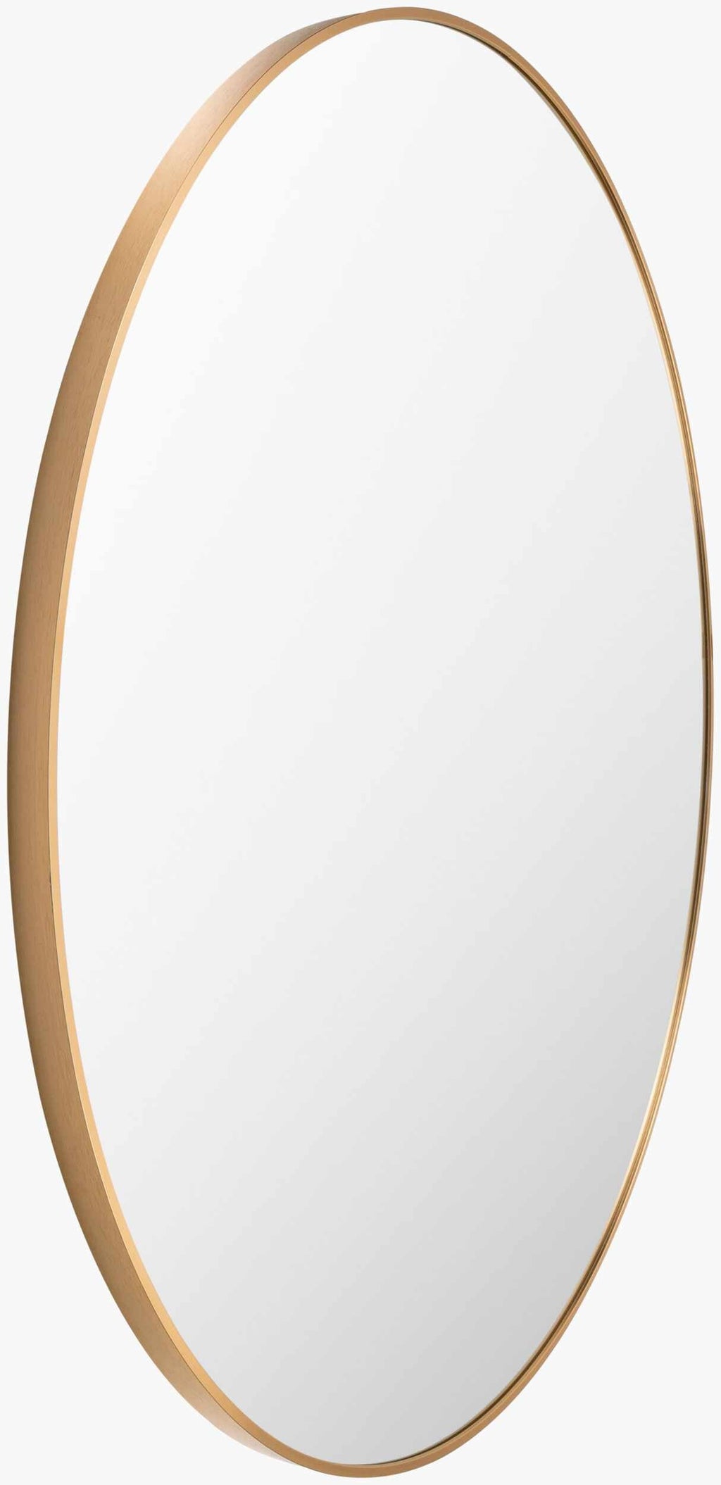 Pontalina Round Gold Mirror