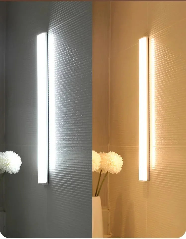 Rechargeable Motion Sensor LED Cabinet Light – Wireless Night Light for Wardrobe, Staircase & Kitchen - PhishStones Products