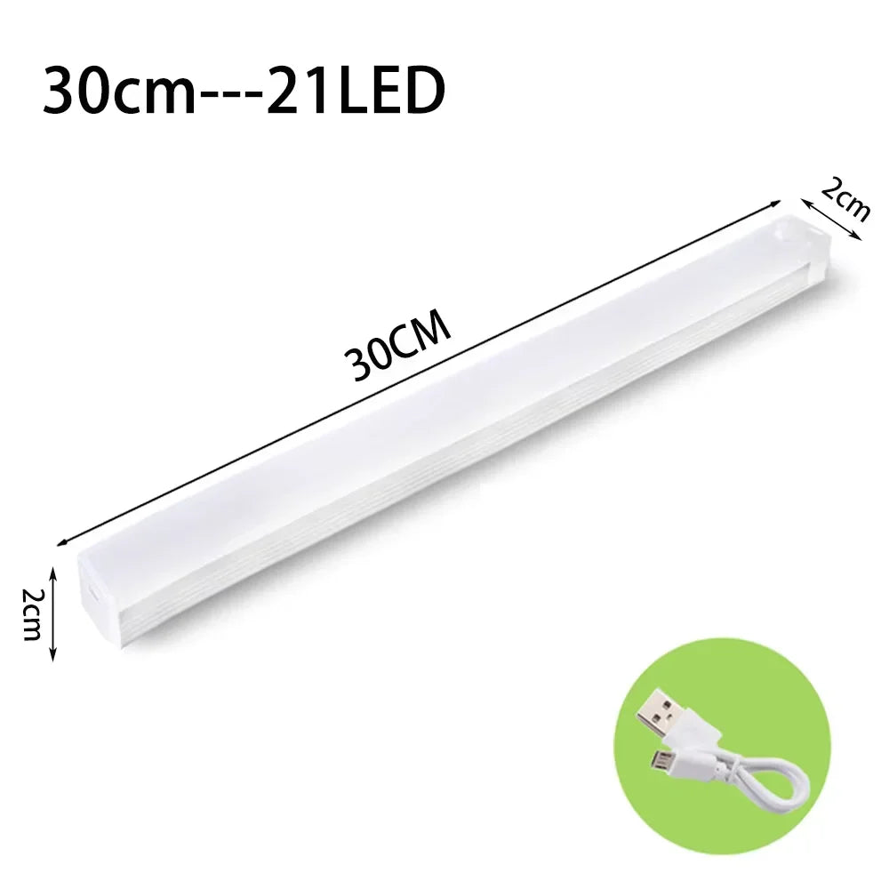 Rechargeable Motion Sensor LED Cabinet Light – Wireless Night Light for Wardrobe, Staircase & Kitchen - PhishStones Products