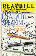 Relatively Speaking Signed Playbill