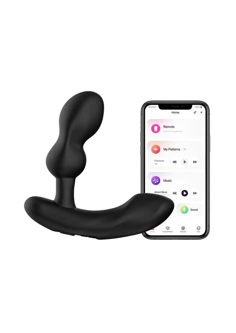 Remote Controlled Silicone Prostate Massager