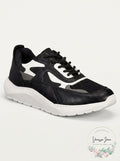Kingside Mens Phillip Dad Sneakers Mens Shoes Black/White Size 12M