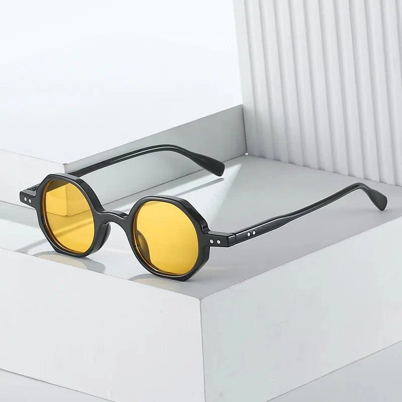 Retro Small Round Sunglasses – UV protection - PhishStones Products