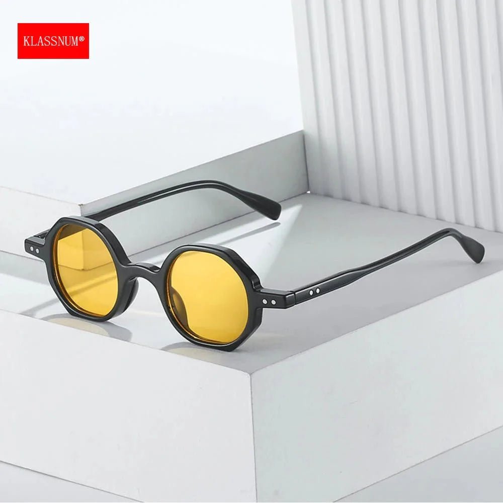 Retro Small Round Sunglasses – UV protection - PhishStones Products