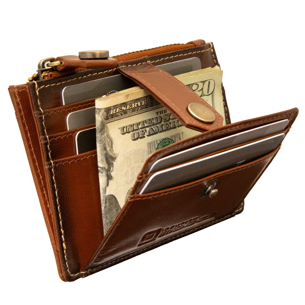 RFID Blocking Money Clip Mini Wallet - PhishStones Products
