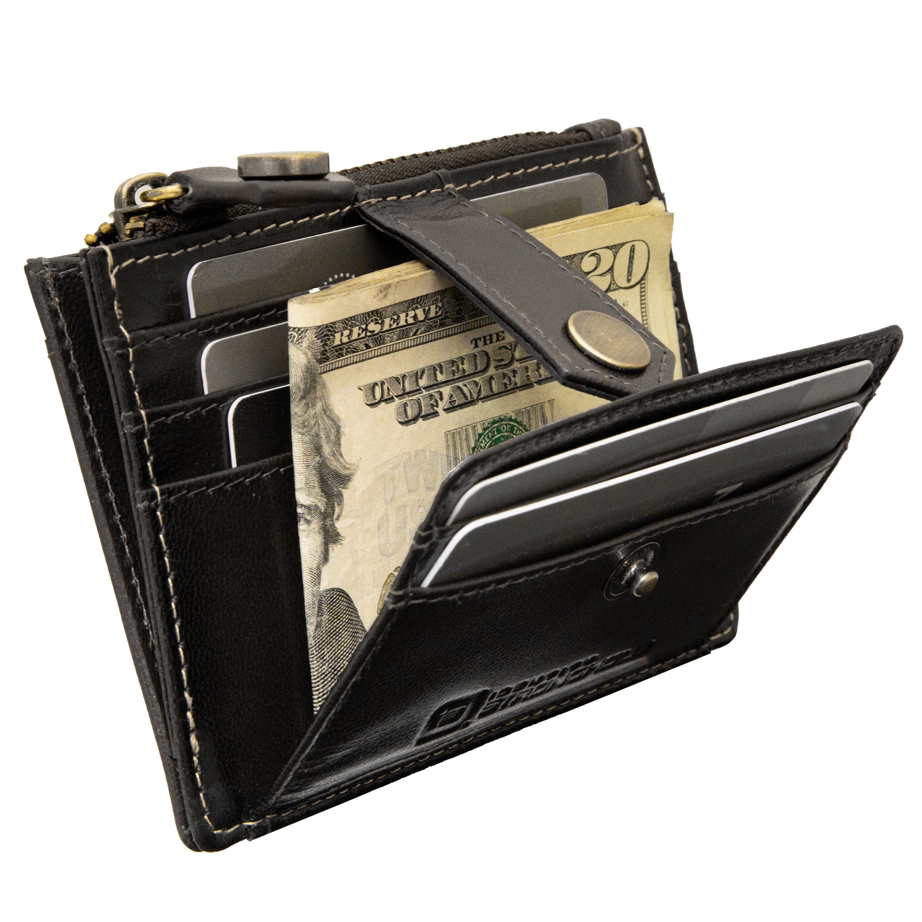 RFID Blocking Money Clip Mini Wallet - PhishStones Products