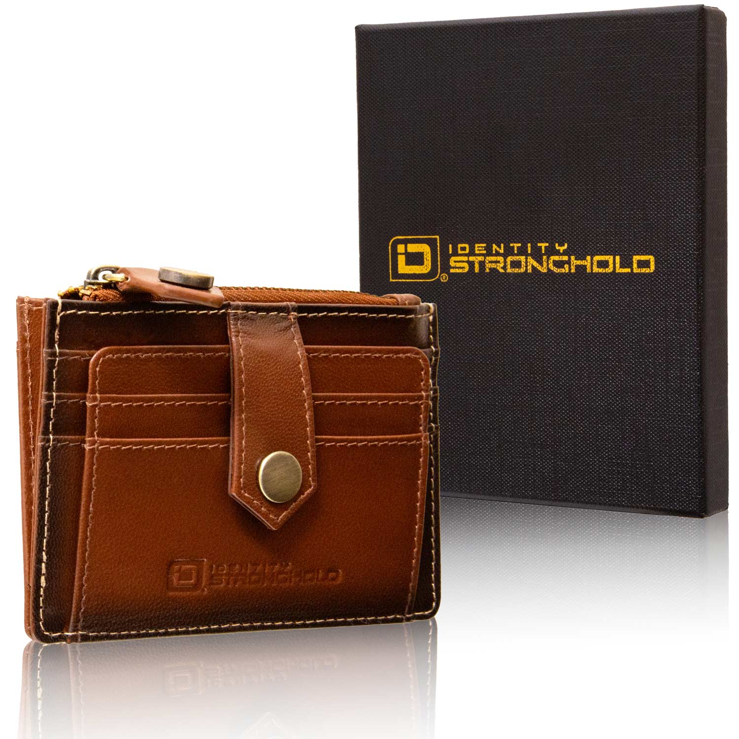 RFID Blocking Money Clip Mini Wallet - PhishStones Products