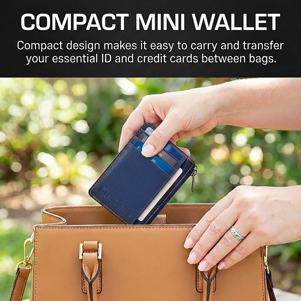 RFID Secure Ultimate Mini Wallet - PhishStones Products