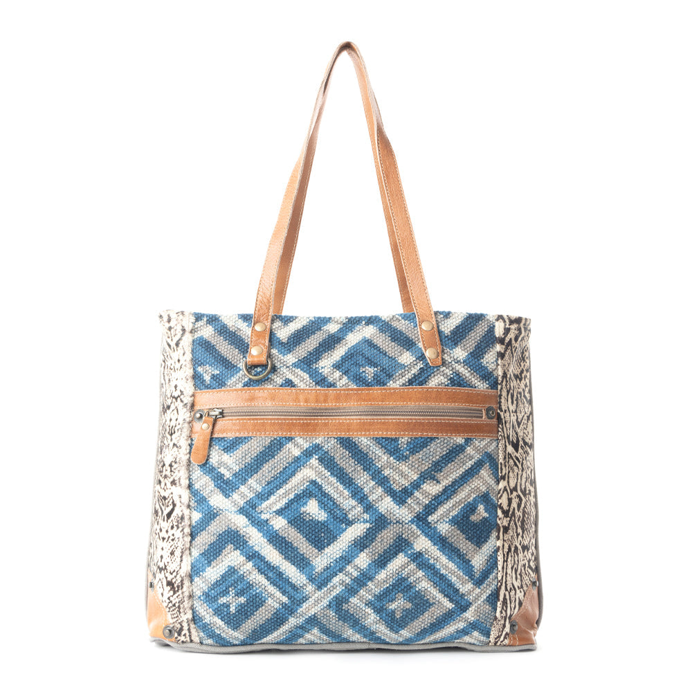 Rhombic Pattern Tote Bag - PhishStones Products