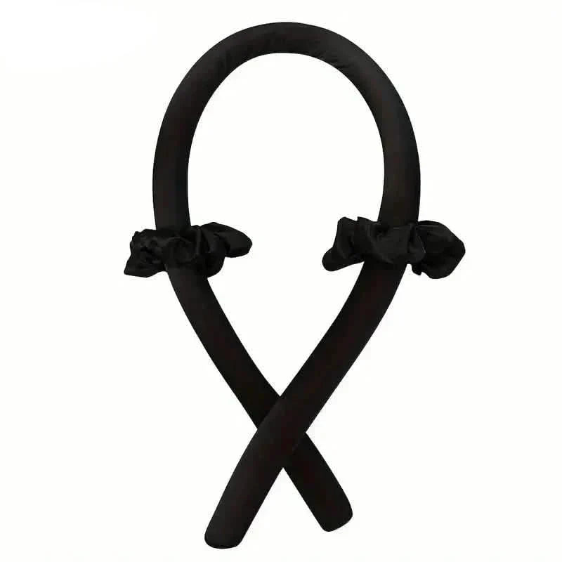 Ribbon Curling Rod Hair Roller Curls With Hair Ties Lazy Natural Soft Wave