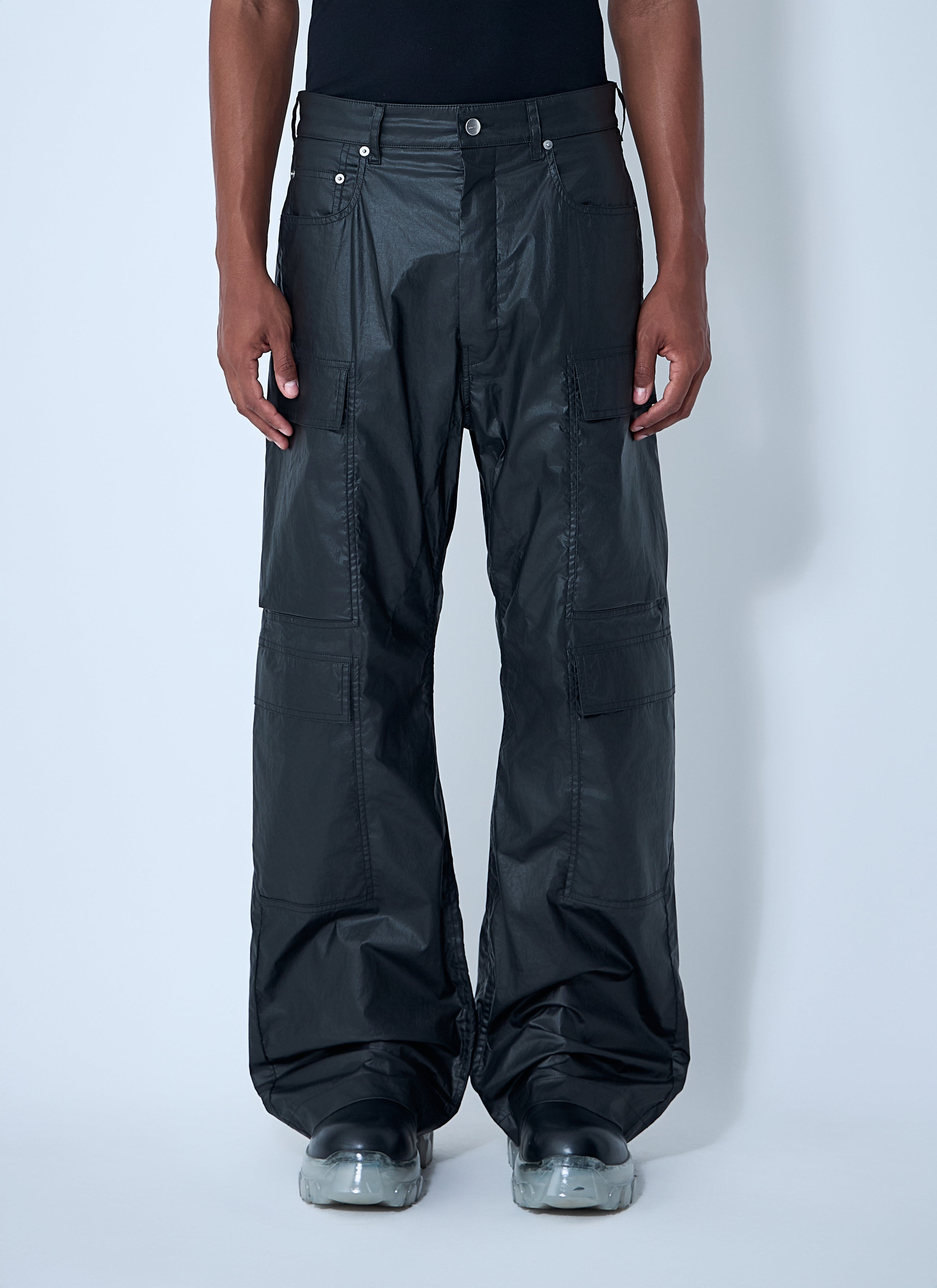 Rick Owens Men Double Cargo Jeans
