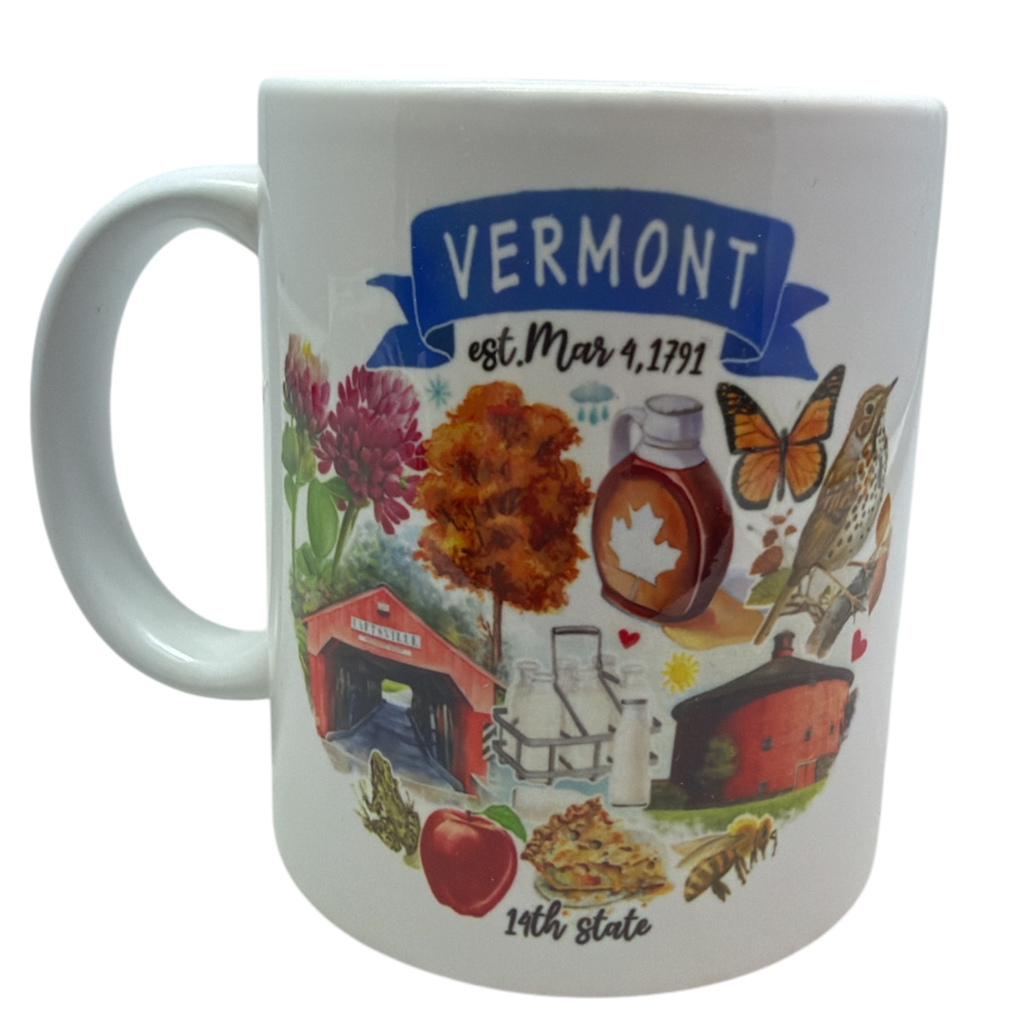 Vermont State Theme Mug