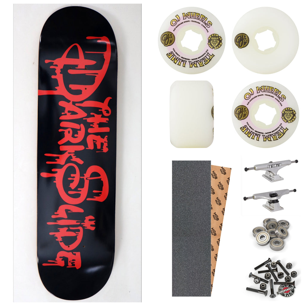 The Dark Slide "Mouse Blood" 8.25" Complete Skateboard