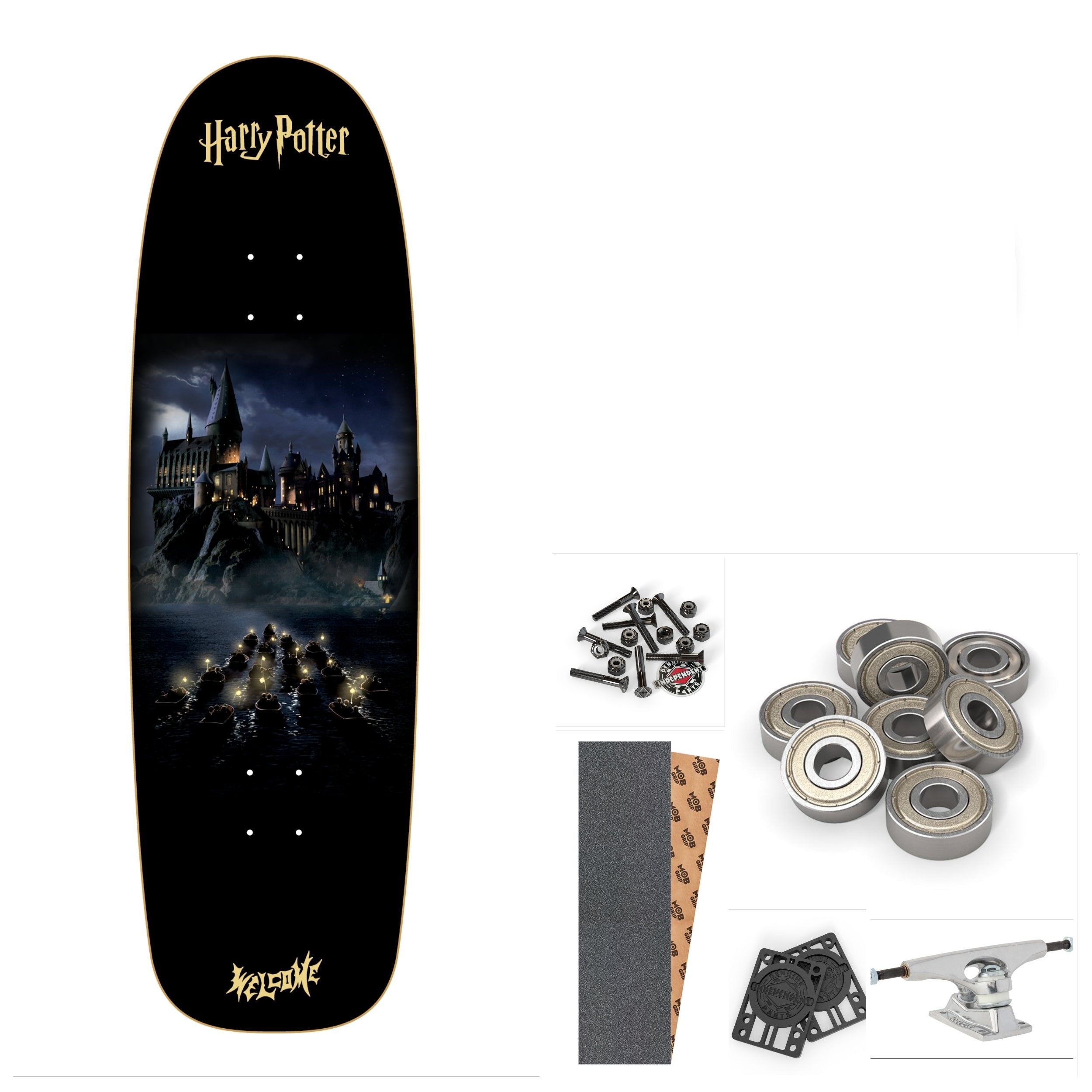 Welcome x Harry Potter Arrival on Slappy Slap 9.5" Complete Skateboard