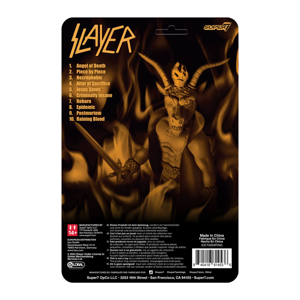 Super7 x Slayer - Minotaur (Reign In Blood) ReAction Figure