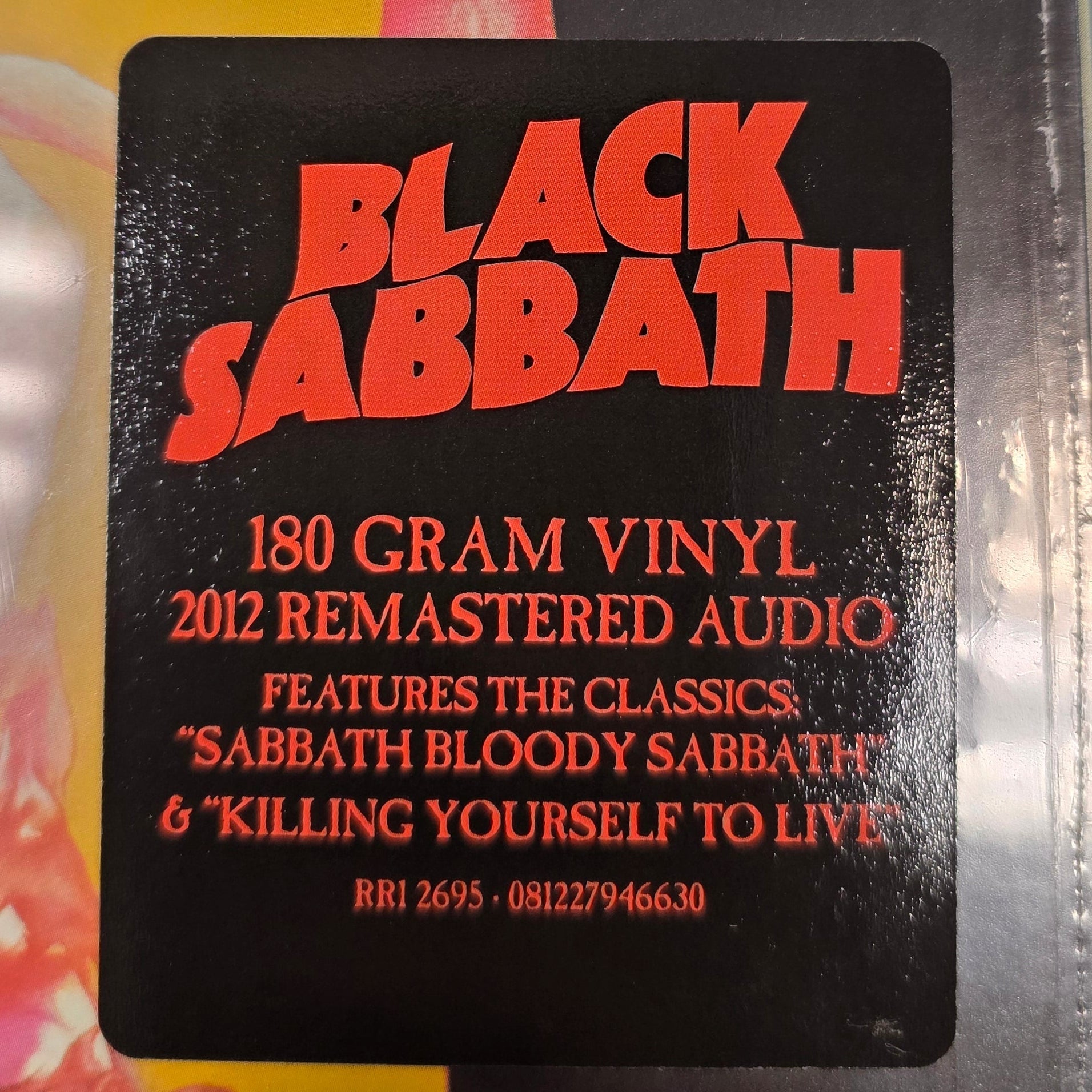 BLACK SABBATH – Sabbath Bloody Sabbath Vinyl LP Record