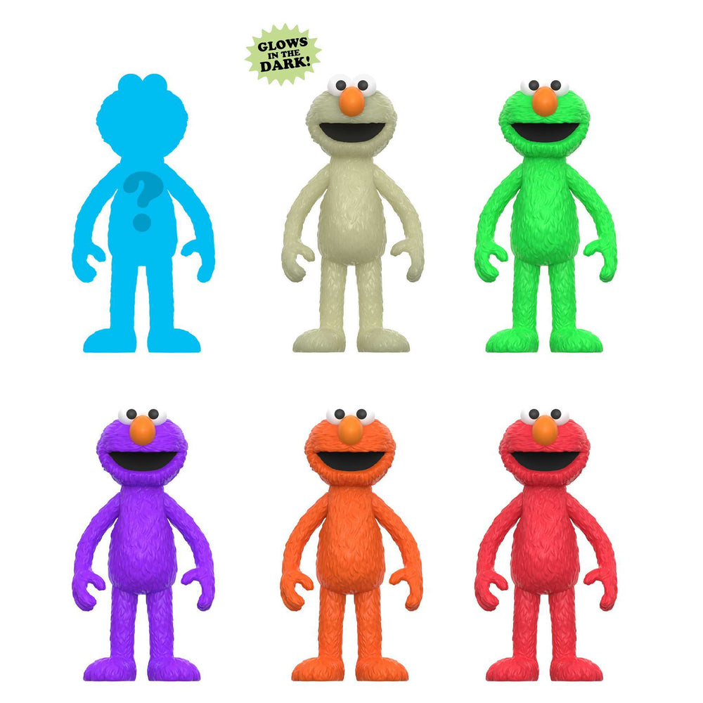Super7 x Sesame Street - Elmo - Wave 04 - Blind Box Flat