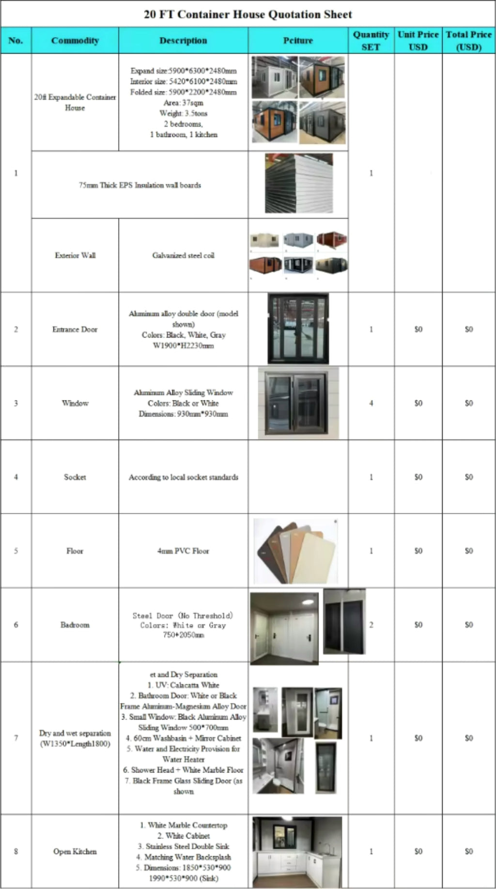 On Sale 20ft Expandable Tiny Home 7 Day Shipping